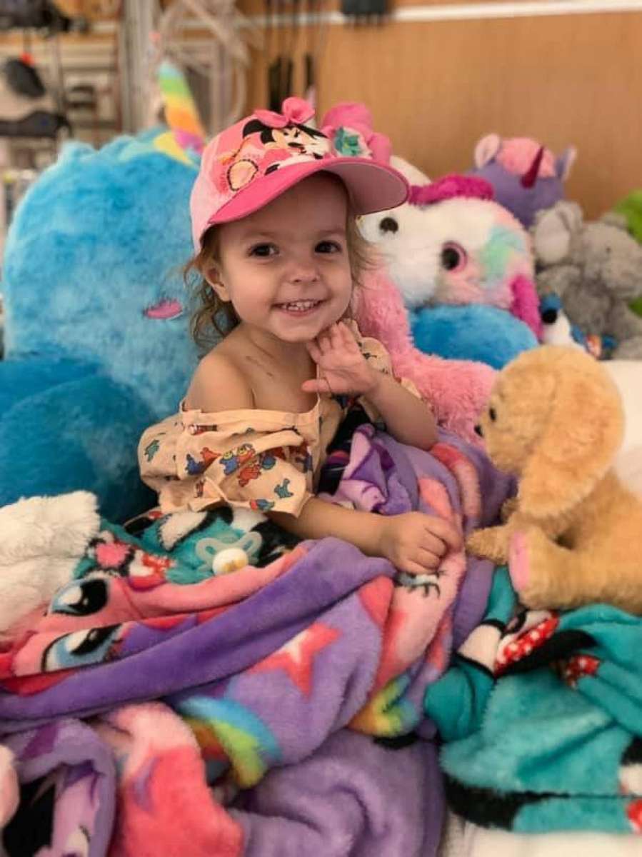 PHOTO: McKenna Shea Xydias, known to family and friends as Kenni, was diagnosed on Feb. 15, 2019 with Ovarian yolk sac tumor.