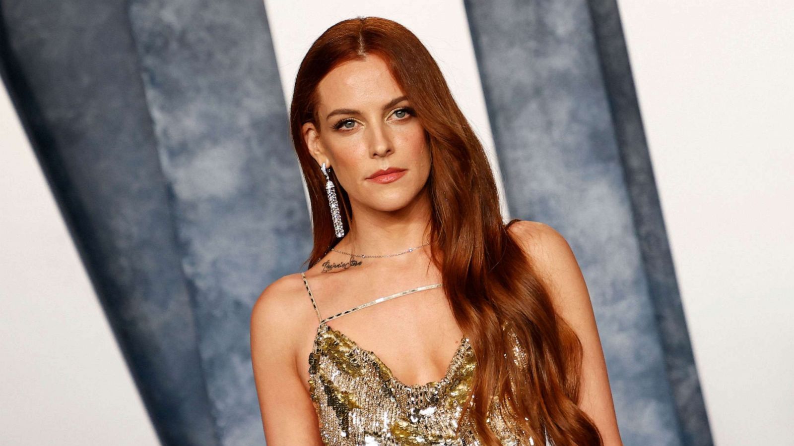 PHOTO: Actress Riley Keough attends the Vanity Fair 95th Oscars Party at the The Wallis Annenberg Center for the Performing Arts in Beverly Hills, Calif., March 12, 2023.