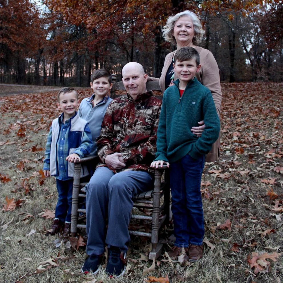 VIDEO: Grandpa who suffered stroke hugs grandkids for first time in almost a decade 