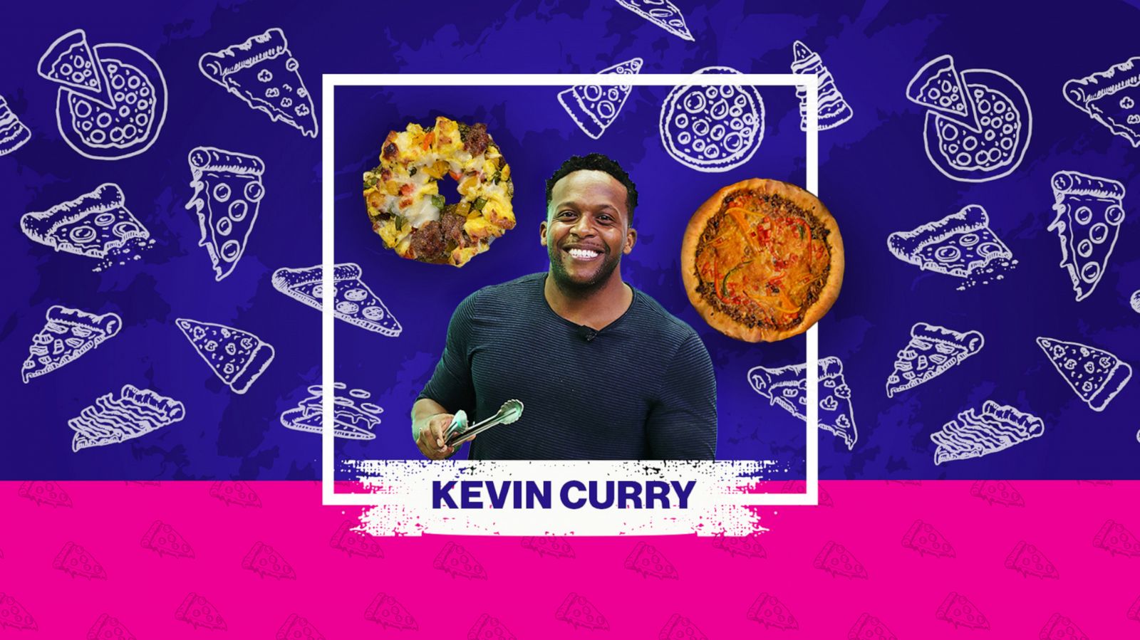 Kevin Curry shares recipes with “GMA” for his breakfast pizza and cast iron Tex-Mex enchilada pizza.