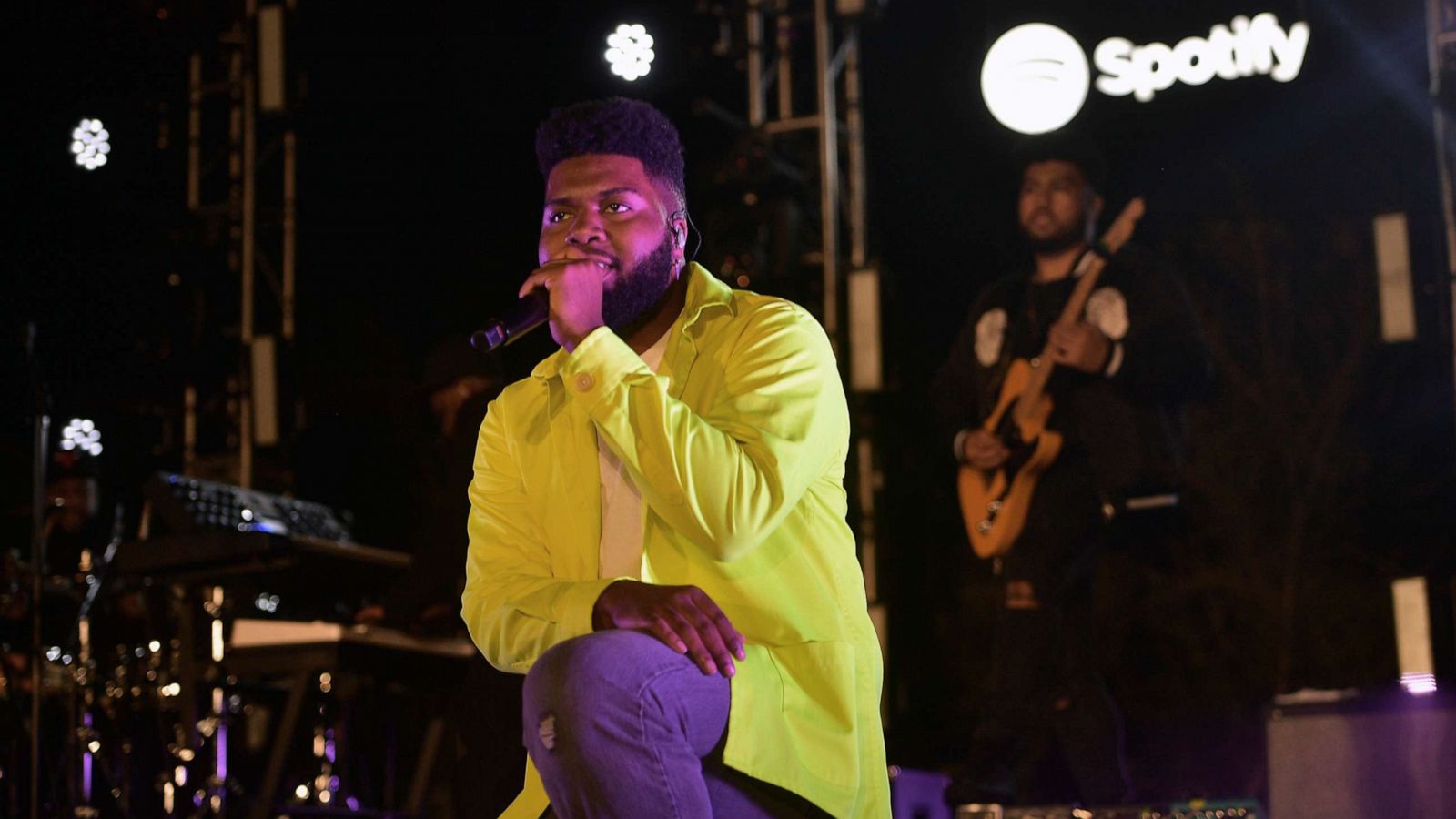 PHOTO: Khalid performs onstage March 26, 2019 in Los Angeles.