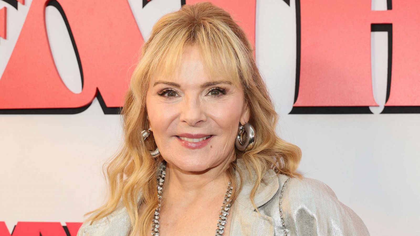 PHOTO: Kim Cattrall attends the "About My Father" premiere, May 9, 2023 in New York City.