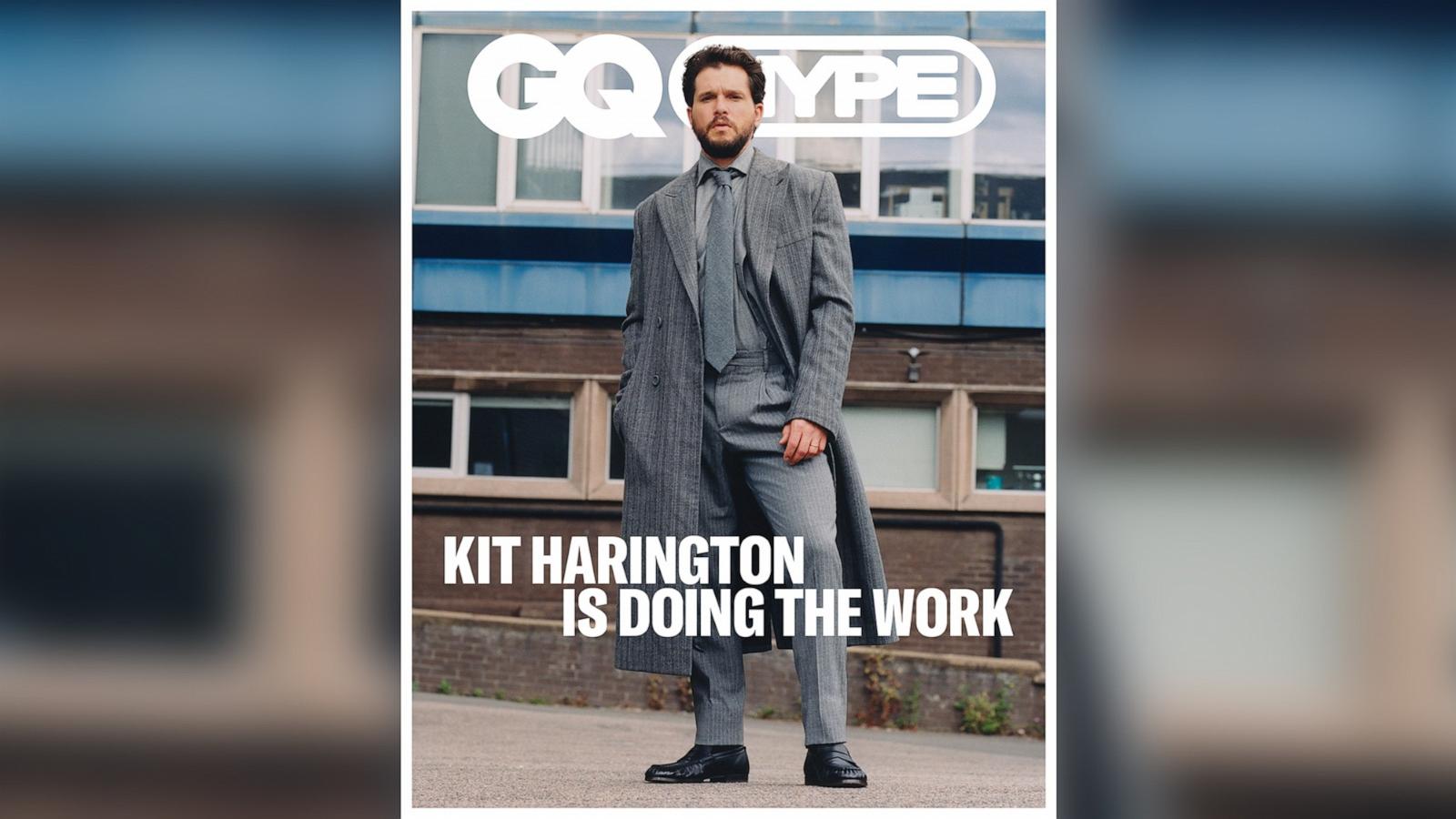 PHOTO: Game of Thrones star Kit Harington covers the latest GQ Hype.