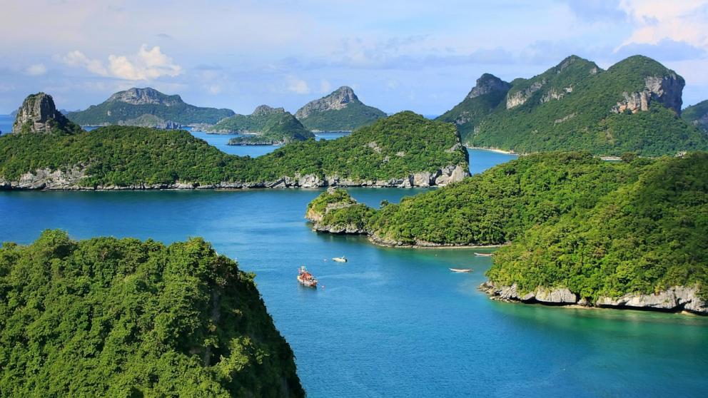 PHOTO: Ang Thong National Marine Park in Koh Samui, Thailand.