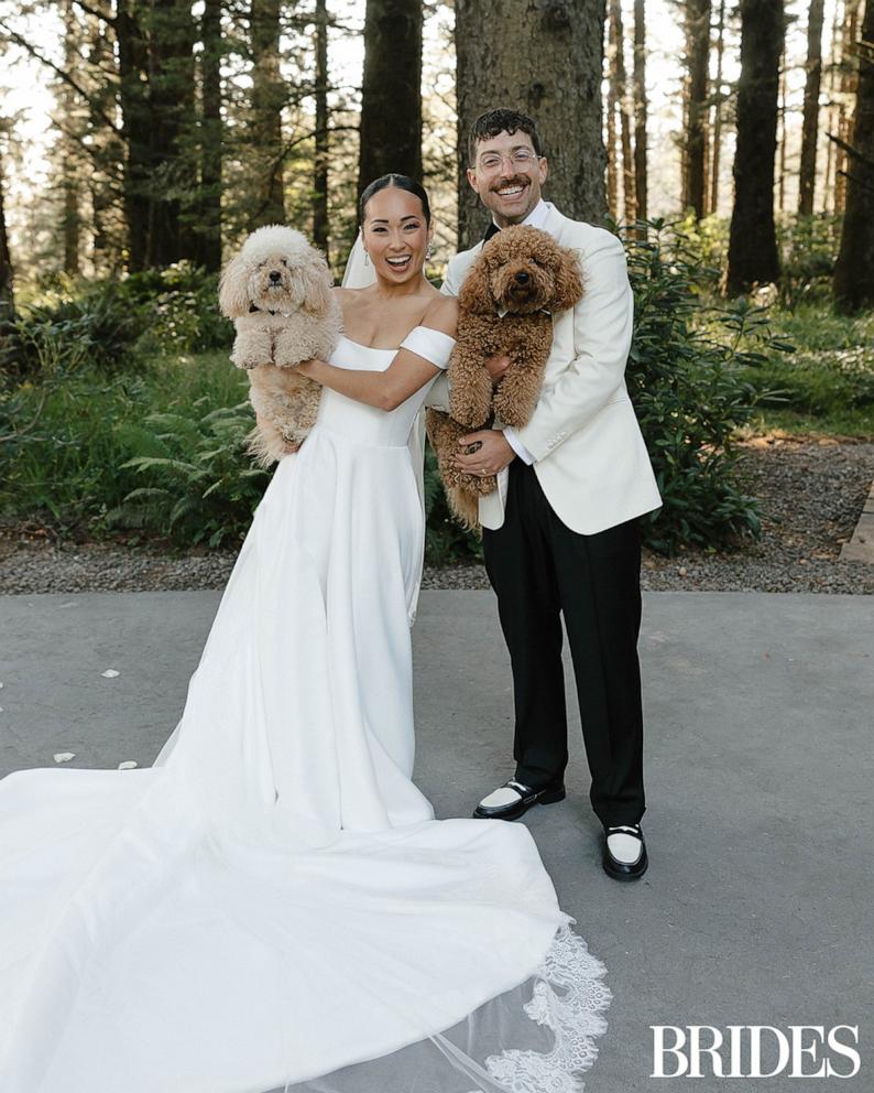 PHOTO: DWTS's Koko lwasaki and Kiki Nyemchek were married, July 27, 2024, in Oregon.