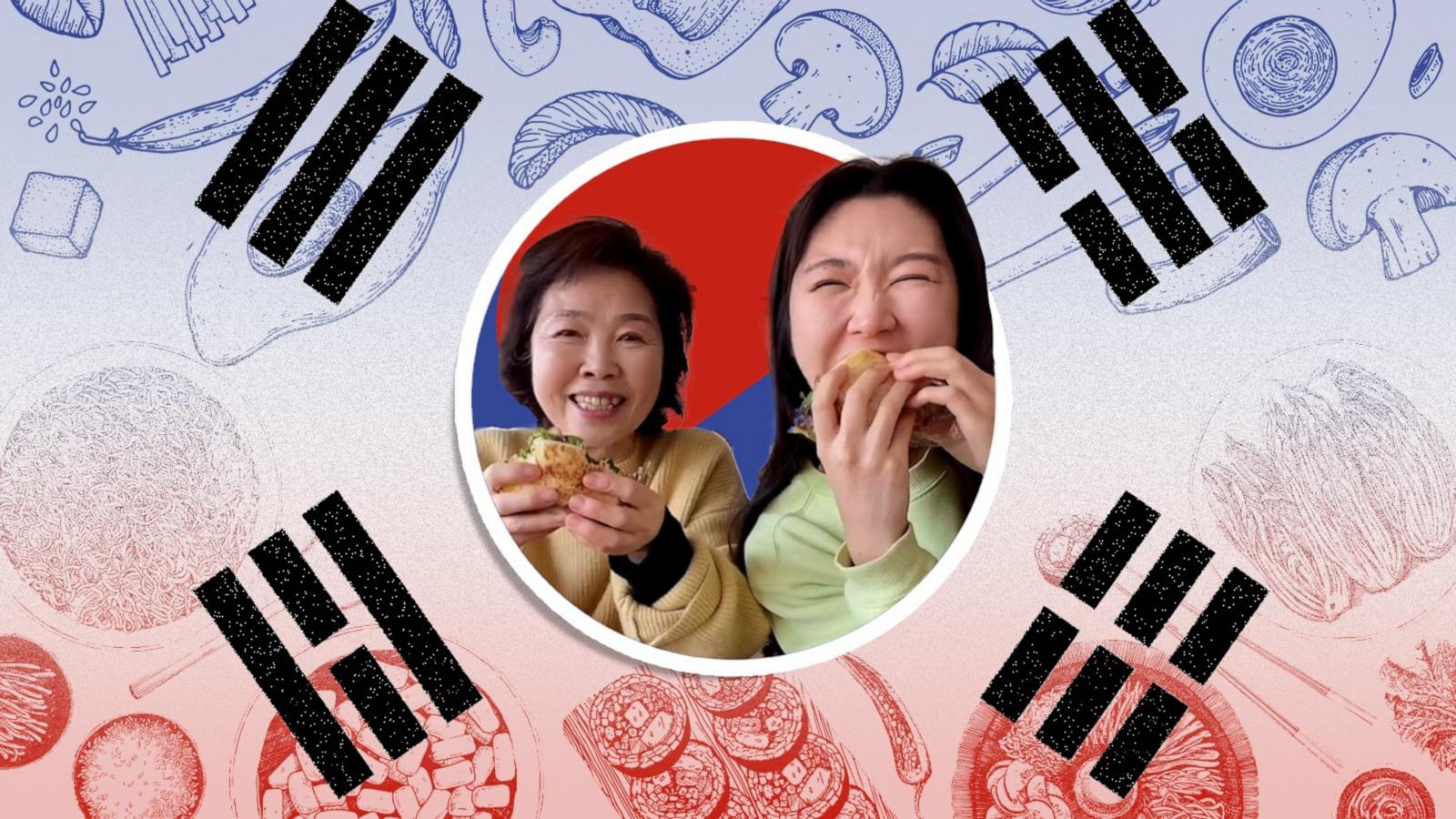 Sarah Ahn shares her mom’s traditional Korean recipes on social media.