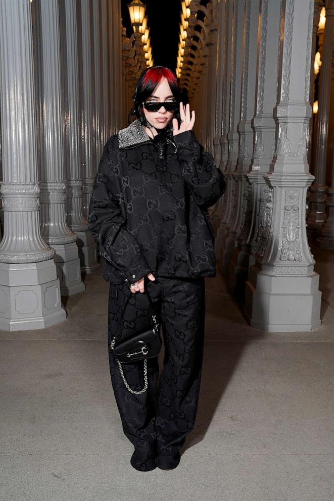 PHOTO: Billie Eilish attends the 2023 LACMA Art+Film Gala, Presented By Gucci at Los Angeles County Museum of Art on Nov. 4, 2023 in Los Angeles.