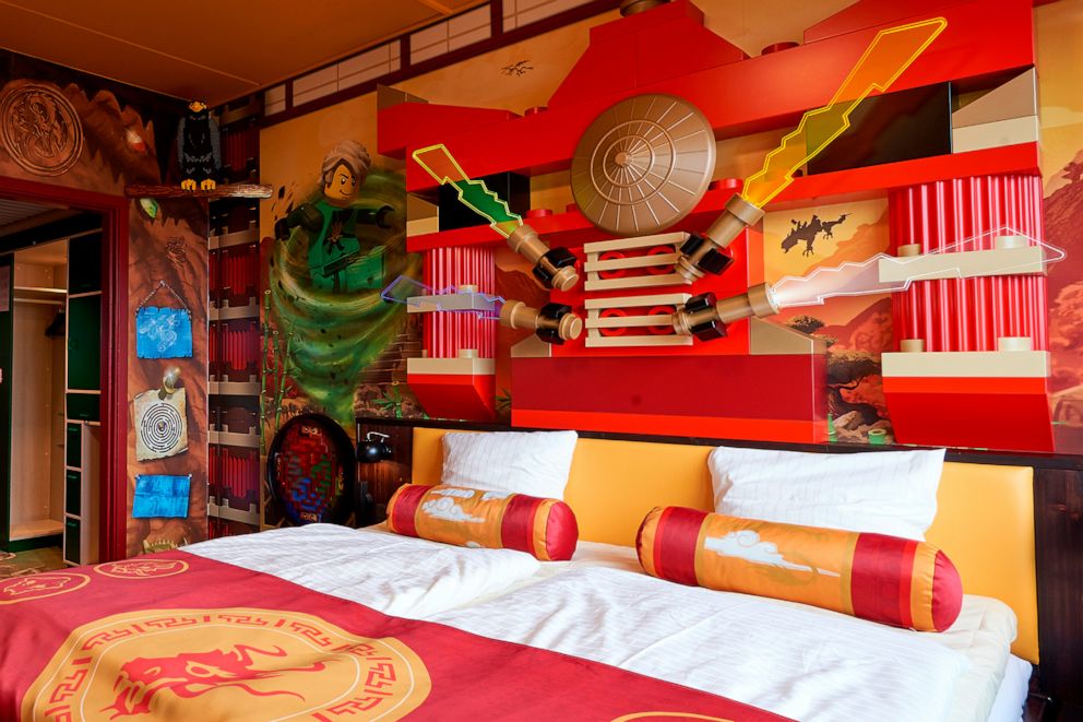 PHOTO: The NINJAGO room at the LEGOLAND Hotel in New York.