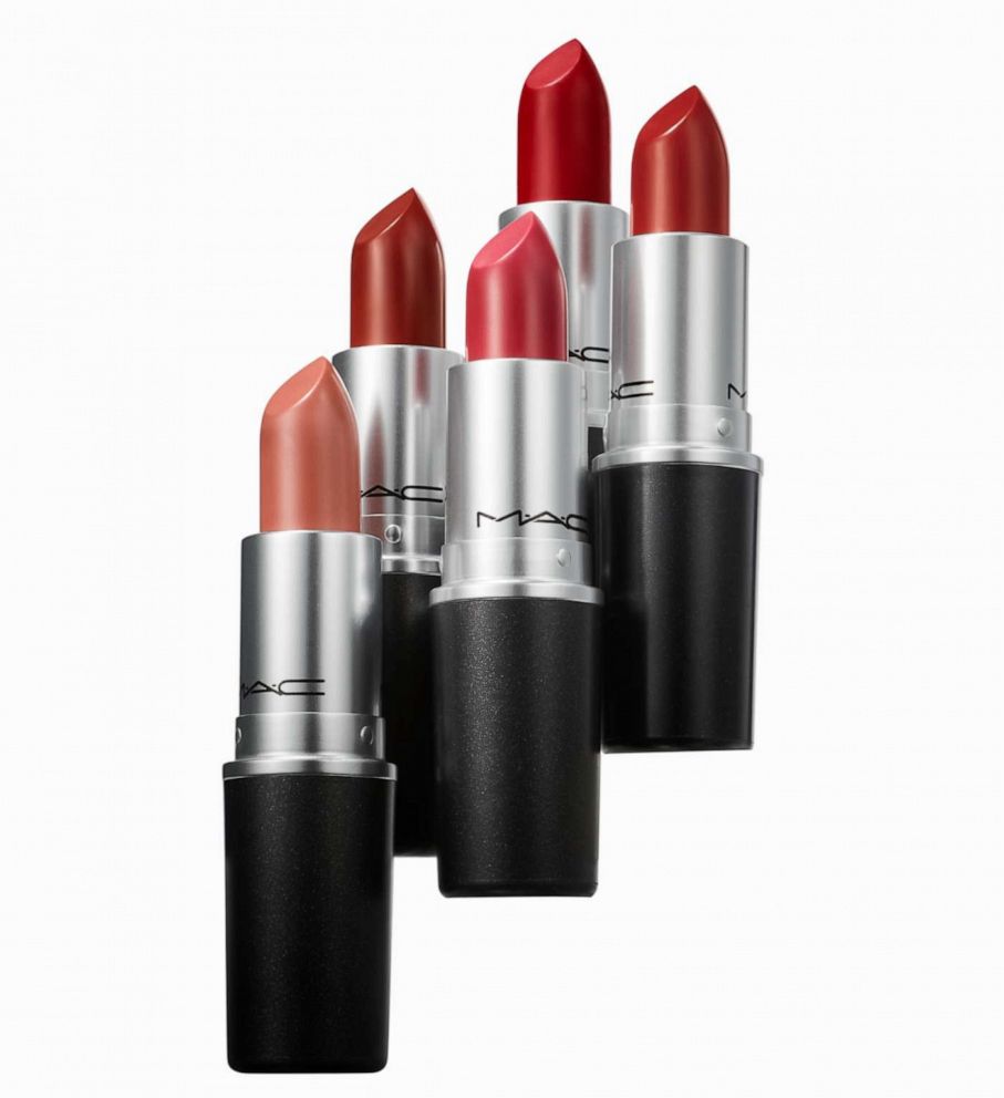 PHOTO: MAC Cosmetics Lustre Lipstick in various shades.