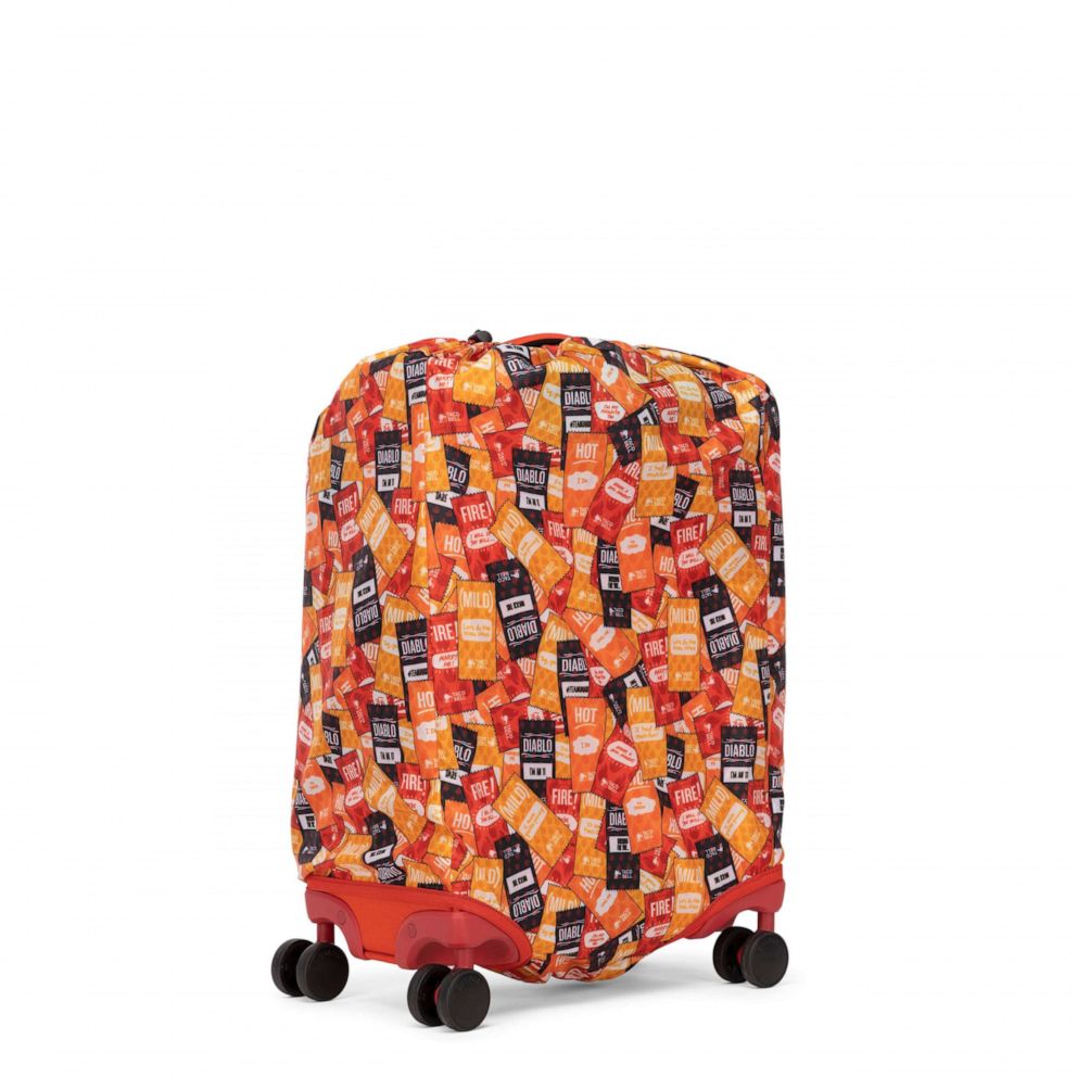 PHOTO: A piece of luggage from the new CALPAK and Taco Bell collaboration.