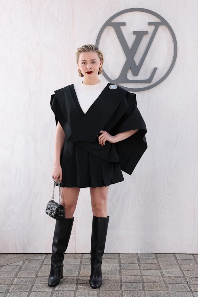 PHOTO: Chloe Grace Moretz attends the Louis Vuitton Womenswear Fall/Winter 2024-2025 show in Paris, Mar. 05, 2024.