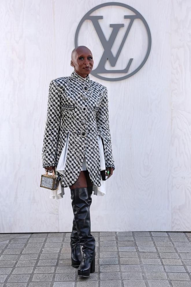 PHOTO: Cynthia Erivo attends the Louis Vuitton Womenswear Fall/Winter 2024-2025 show in Paris, Mar. 05, 2024.