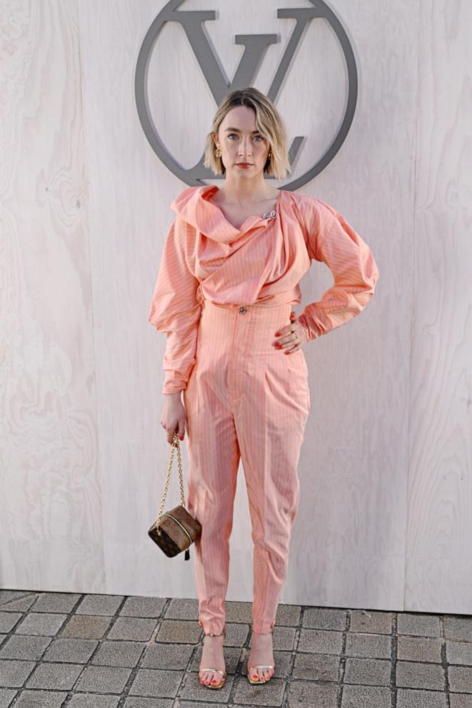 PHOTO: Saoirse Ronan attends the Louis Vuitton Womenswear Fall/Winter 2024-2025 show in Paris, Mar. 05, 2024.