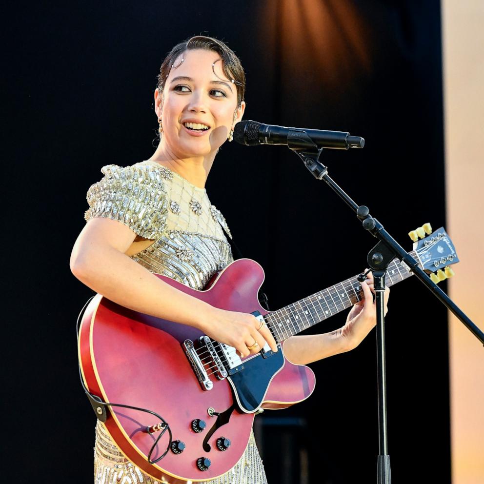 PHOTO: Laufey performs during the Gold House 4th Annual Gold Gala, May 10, 2025 in Los Angeles.