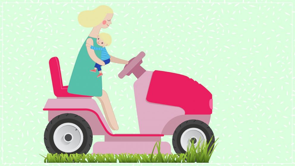 VIDEO: Helicopter parents may hover and tiger moms may roar, but make room for the lawnmower parent whose approach to child-rearing is generating buzz.