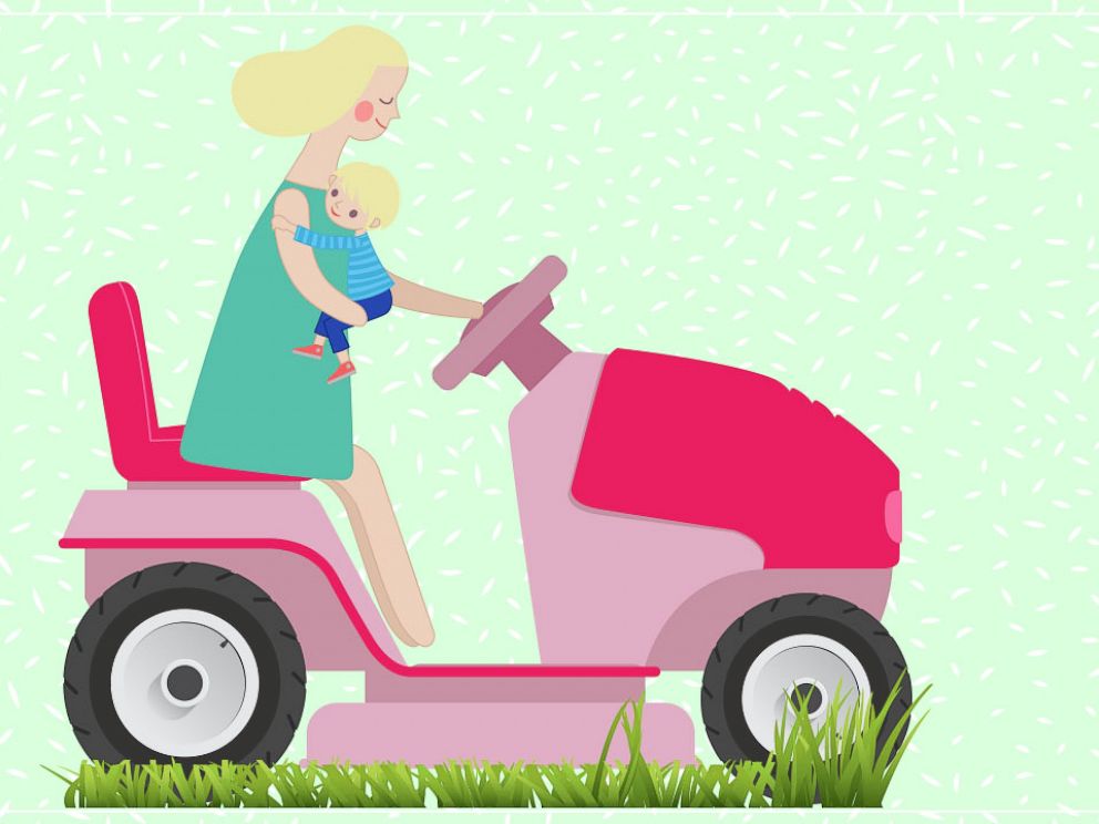PHOTO: Lawn Mower Parents
