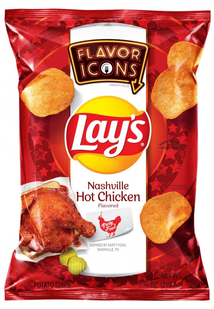 PHOTO: Nashville hot chicken Lay's from the new Flavor Icons collection