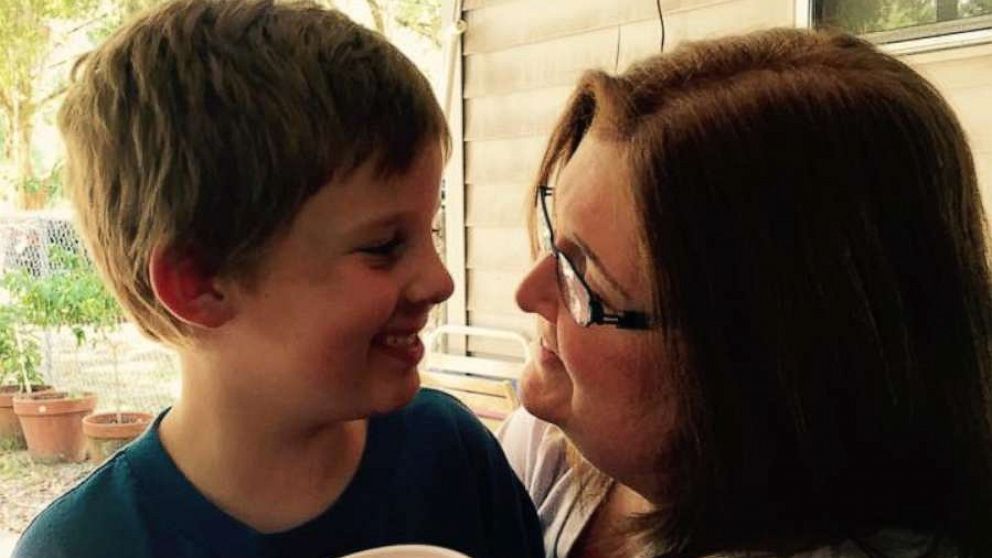 PHOTO: Leigh Merryday Porch and her son.