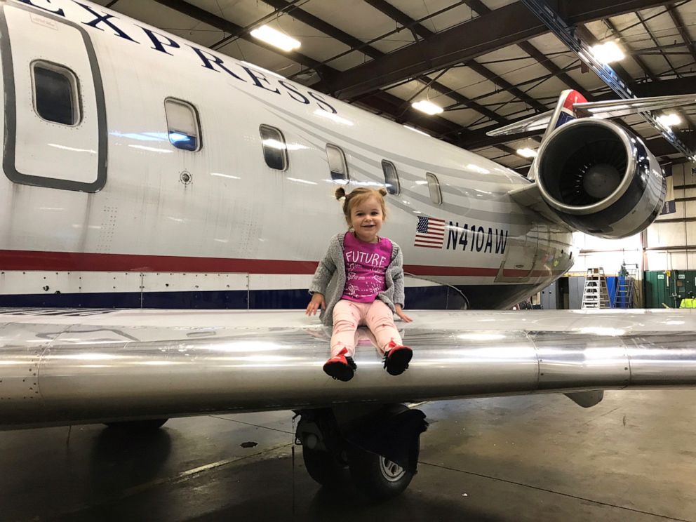 PHOTO: Lena, 6, loves planes and even had her second birthday party at the Columbia Metropolitan Airport in South Carolina.