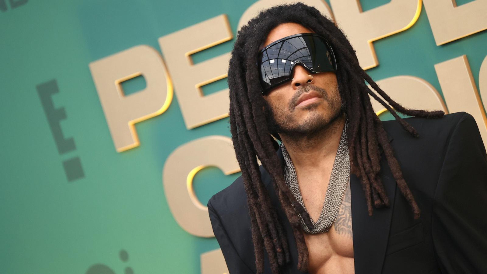 PHOTO: Lenny Kravitz attends the 2024 People's Choice Awards in Santa Monica, CA, Feb. 18, 2024.