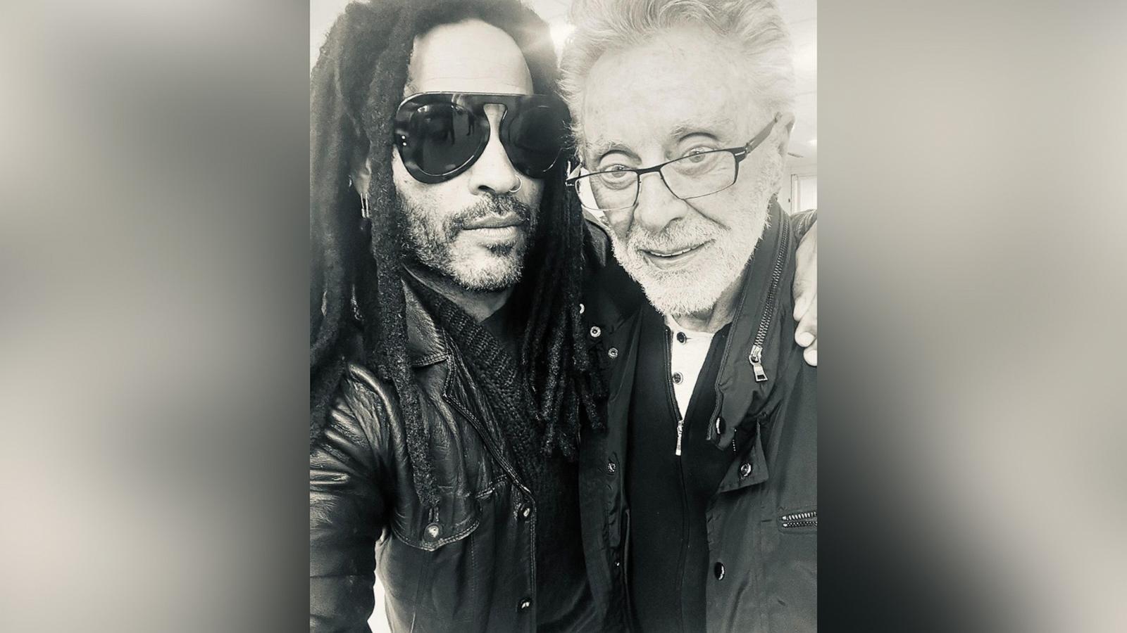 PHOTO: Lenny Kravitz and Franki Valli appear in a photo Kravitz shared to Instagram, Sept. 29, 2024.