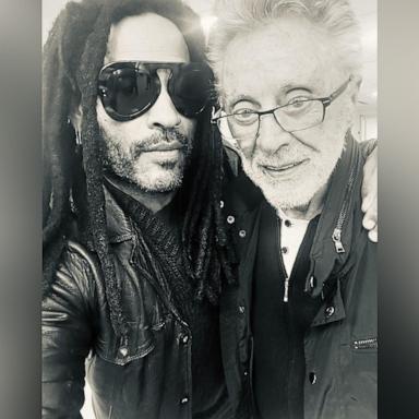 PHOTO: Lenny Kravitz and Franki Valli appear in a photo Kravitz shared to Instagram, Sept. 29, 2024.