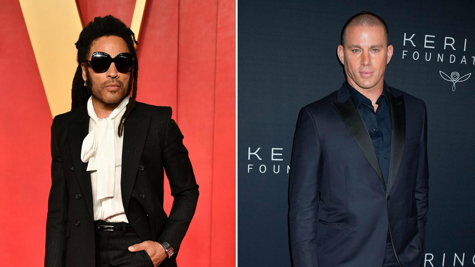 PHOTO: Lenny Kravitz, Channing Tatum