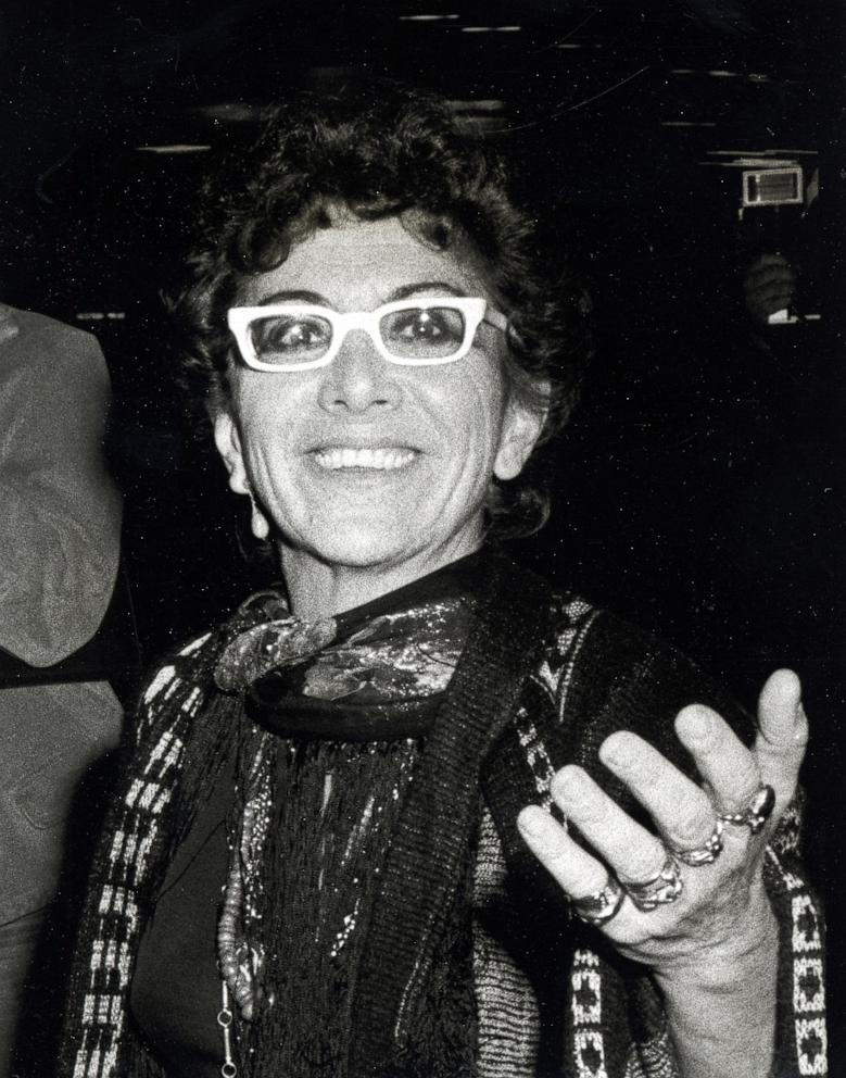 PHOTO: Lina Wertmuller attends the Academy Theater's Party For Foreign Stars, March 26, 1977, in Beverly Hills, Calif. 