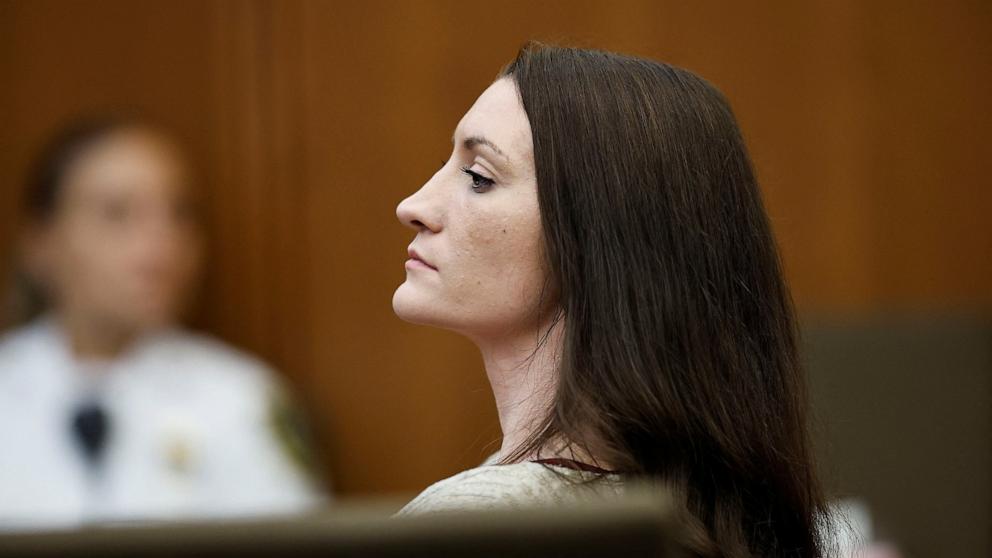 PHOTO: Lyndsay Clancy attends her murder trial in Plymouth Superior Court, Plymouth, Massachusetts, August 26, 2026.
