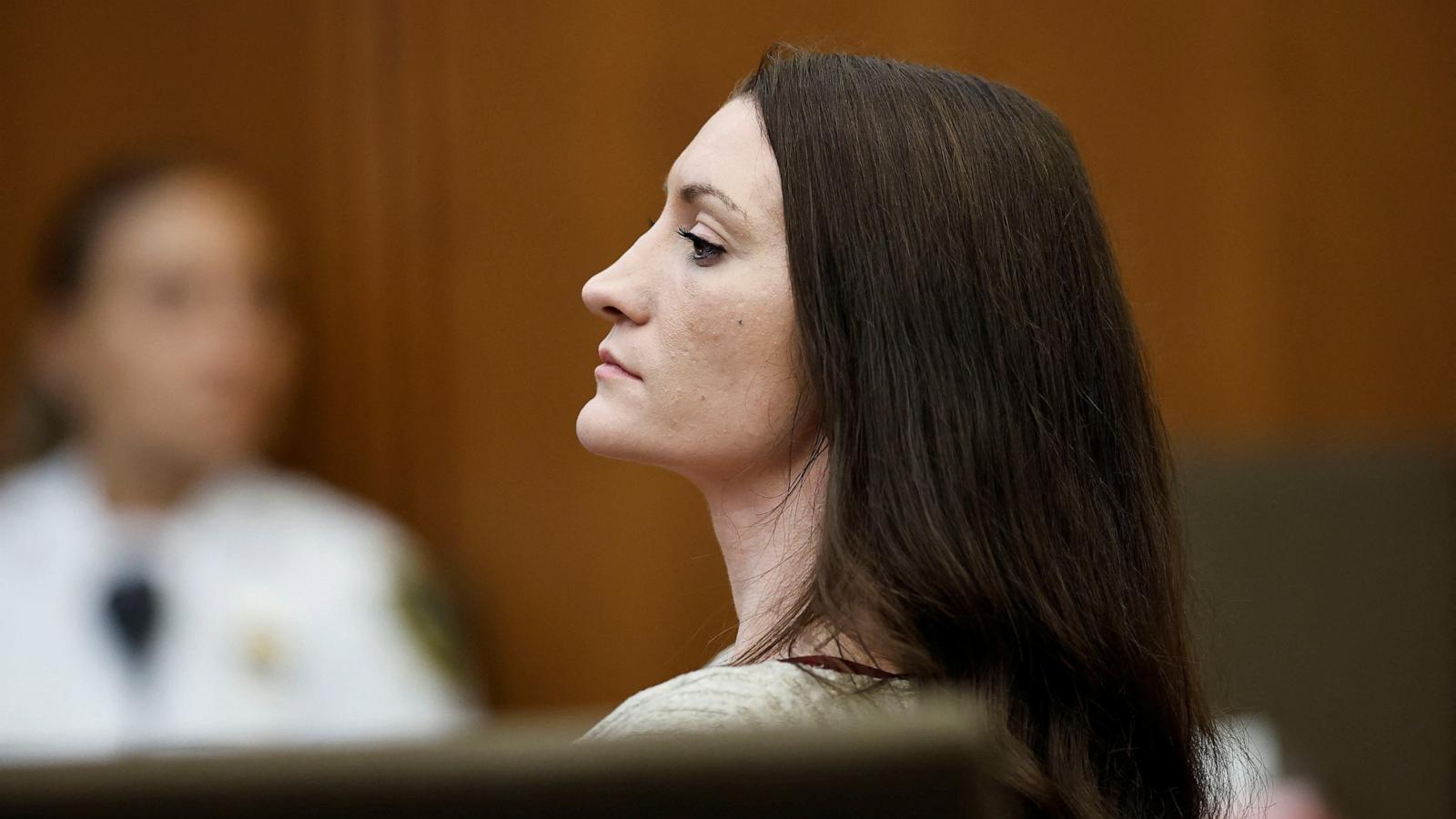 PHOTO: Lyndsay Clancy attends her murder trial in Plymouth Superior Court, Plymouth, Massachusetts, August 26, 2026.