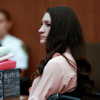 Lindsay Clancy listens to testimony at Plymouth Superior Court on August 18, 2026.