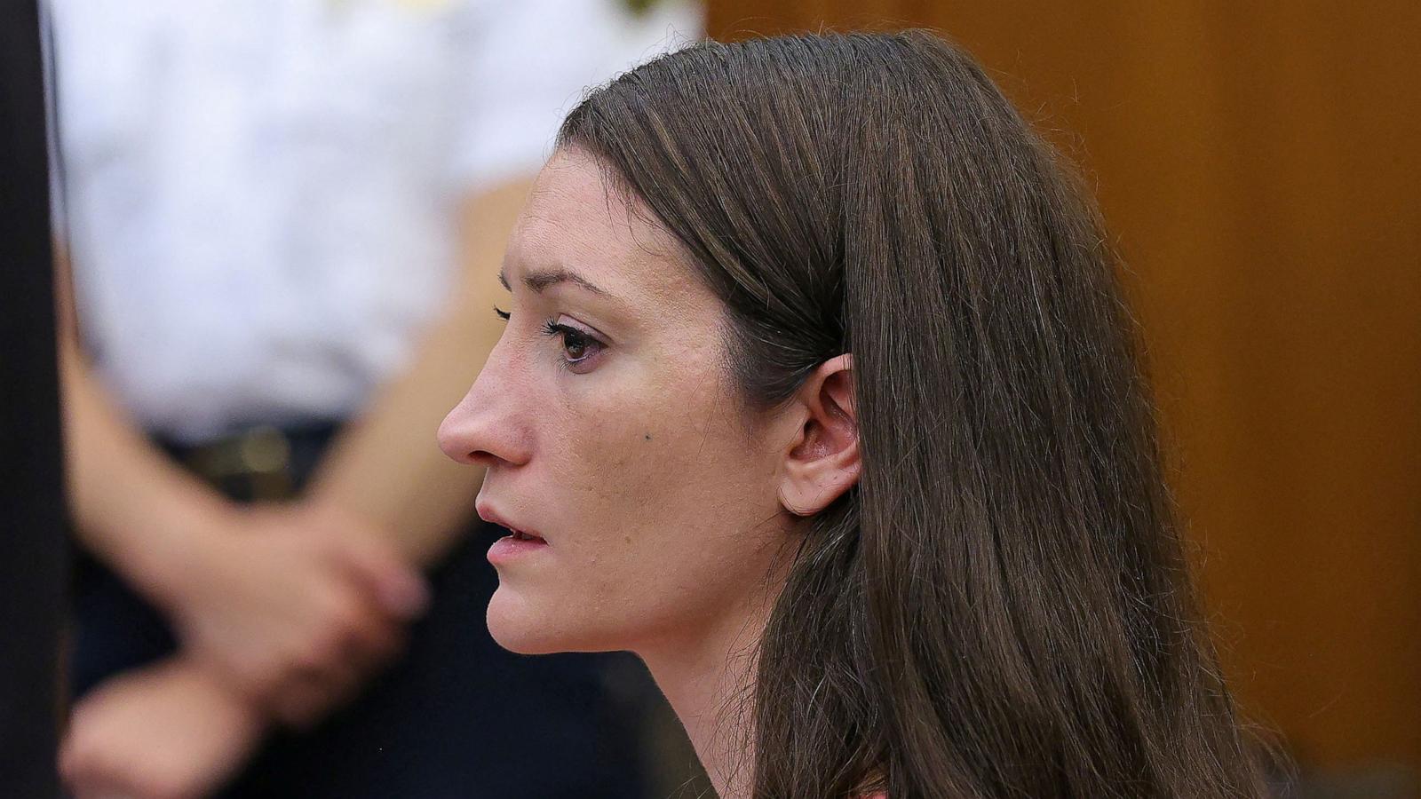 PHOTO: Lindsay Clancy attends her murder trial at Plymouth Superior Court, in Plymouth, Massachusetts, August 3, 2026.