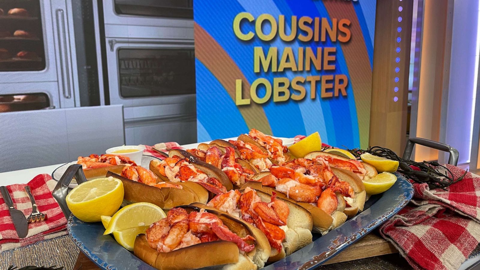 PHOTO: Cousins Maine Lobster drop by "GMA3" to share three delicious lobster roll recipes.