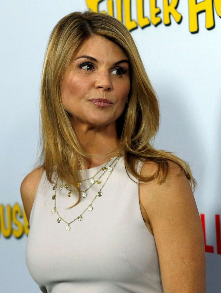 PHOTO: Lori Loughlin poses at the premiere for the Netflix television series "Fuller House" at The Grove in Los Angeles, in this Feb. 16, 2016 file photo.