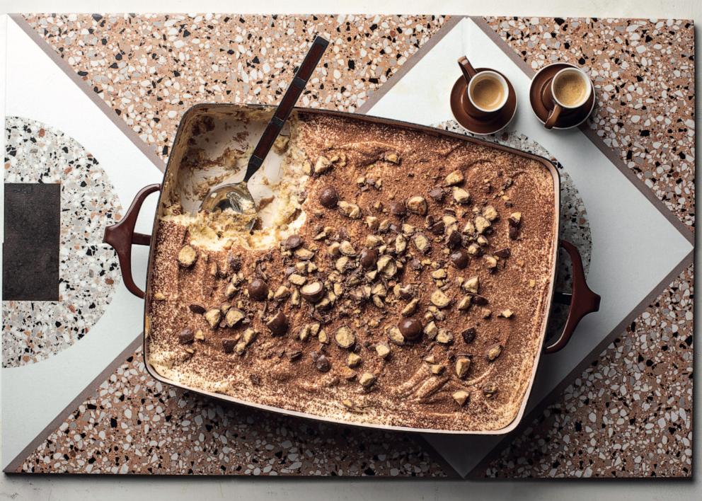 PHOTO: Malted Tiramisu from the new cookbook "Dolci."