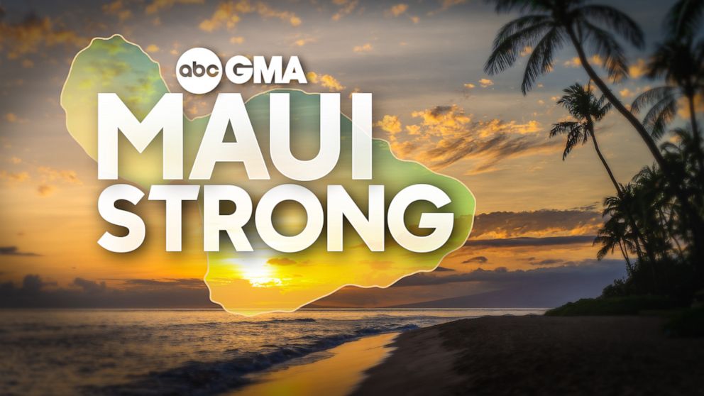 PHOTO: "Good Morning America" is helping raise awareness for Maui fire relief efforts.