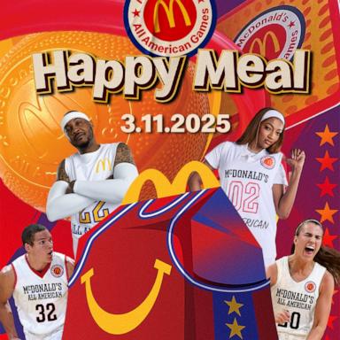 PHOTO: McDonald's launched an All American Game themed Happy Meal.