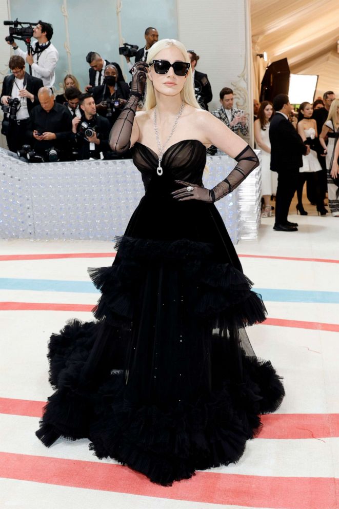 PHOTO: Jessica Chastain attends The 2023 Met Gala Celebrating "Karl Lagerfeld: A Line Of Beauty" at The Metropolitan Museum of Art, May 1, 2023, in New York.