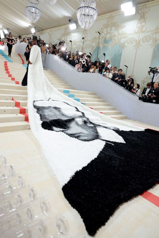 PHOTO: Jeremy Pope attends The 2023 Met Gala Celebrating "Karl Lagerfeld: A Line Of Beauty" at The Metropolitan Museum of Art, May 1, 2023, in New York.