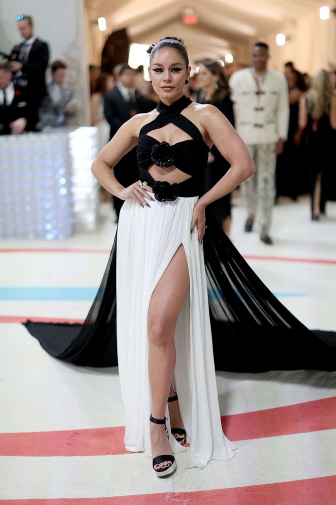 PHOTO: Vanessa Hudgens attends The 2023 Met Gala Celebrating "Karl Lagerfeld: A Line Of Beauty" at The Metropolitan Museum of Art, May 1, 2023, in New York.