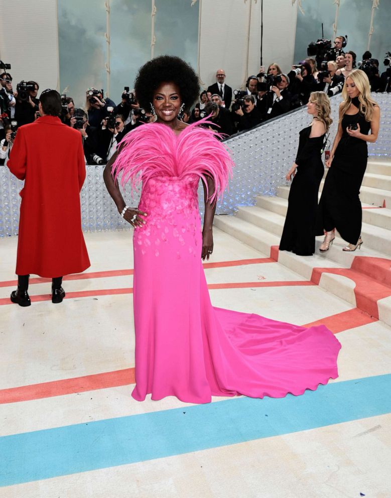 PHOTO: Viola Davis attends The 2023 Met Gala Celebrating "Karl Lagerfeld: A Line Of Beauty" at The Metropolitan Museum of Art, May 1, 2023, in New York.