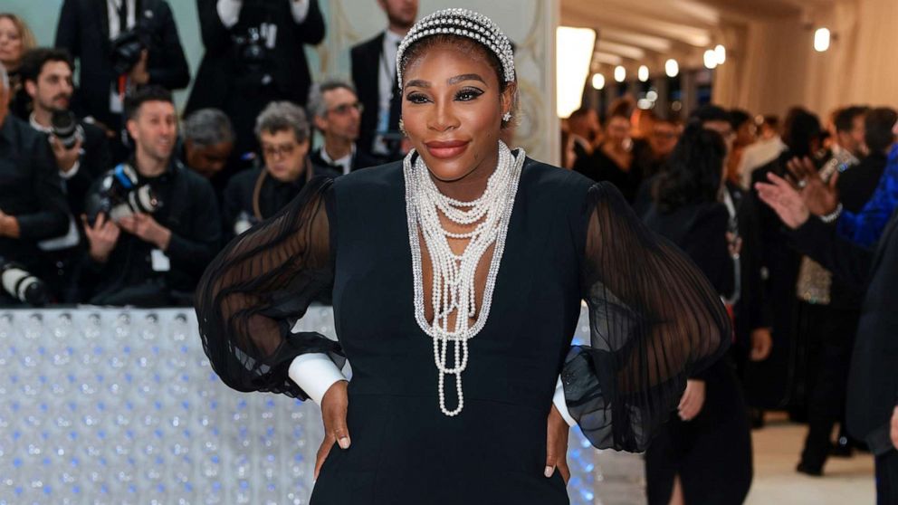 PHOTO: Serena Williams attends The 2023 Met Gala Celebrating "Karl Lagerfeld: A Line Of Beauty" at The Metropolitan Museum of Art on May 01, 2023 in New York City.