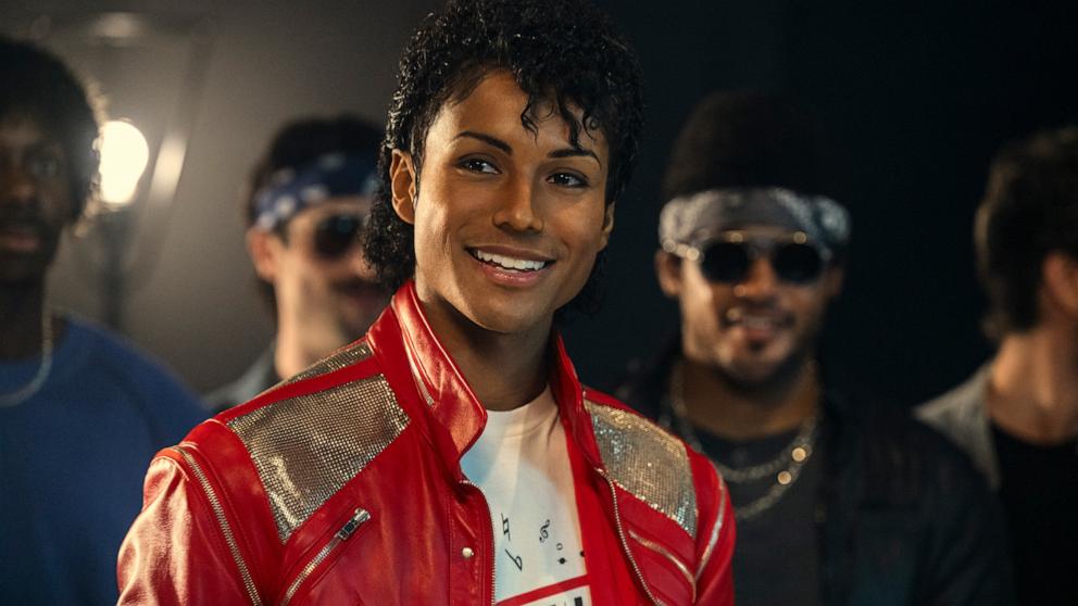PHOTO: Jaafar Jackson as Michael Jackson in Michael. 