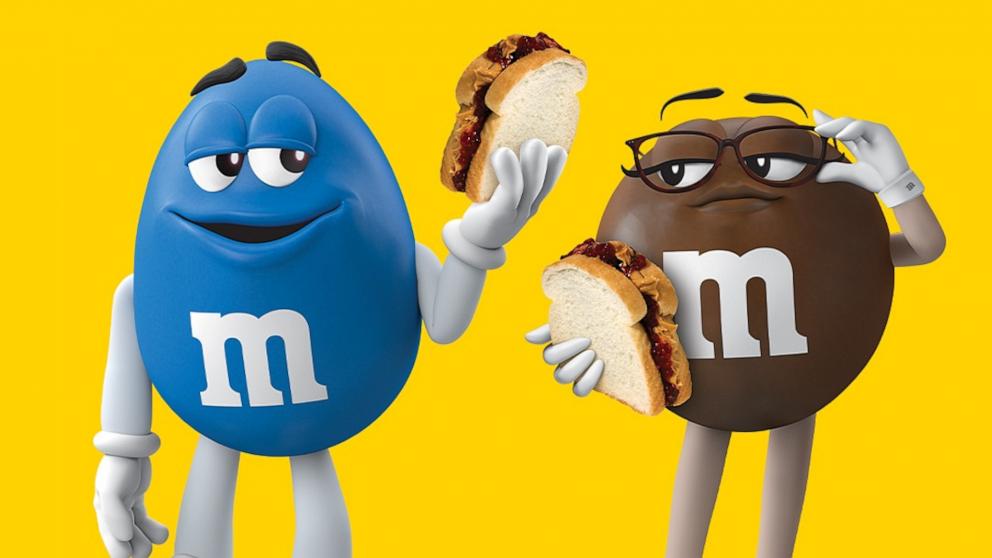 PHOTO: New peanut butter and jelly M&M's candies are hitting shelves in December.