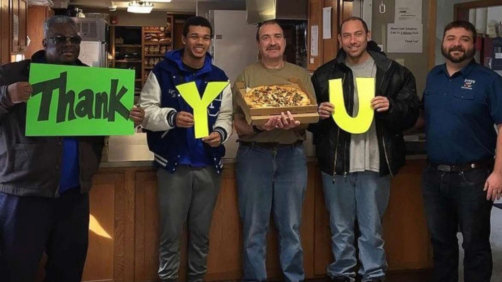 PHOTO: Pizza donations from National Pizza Day in 2020 at Mackenzie River Pizza.