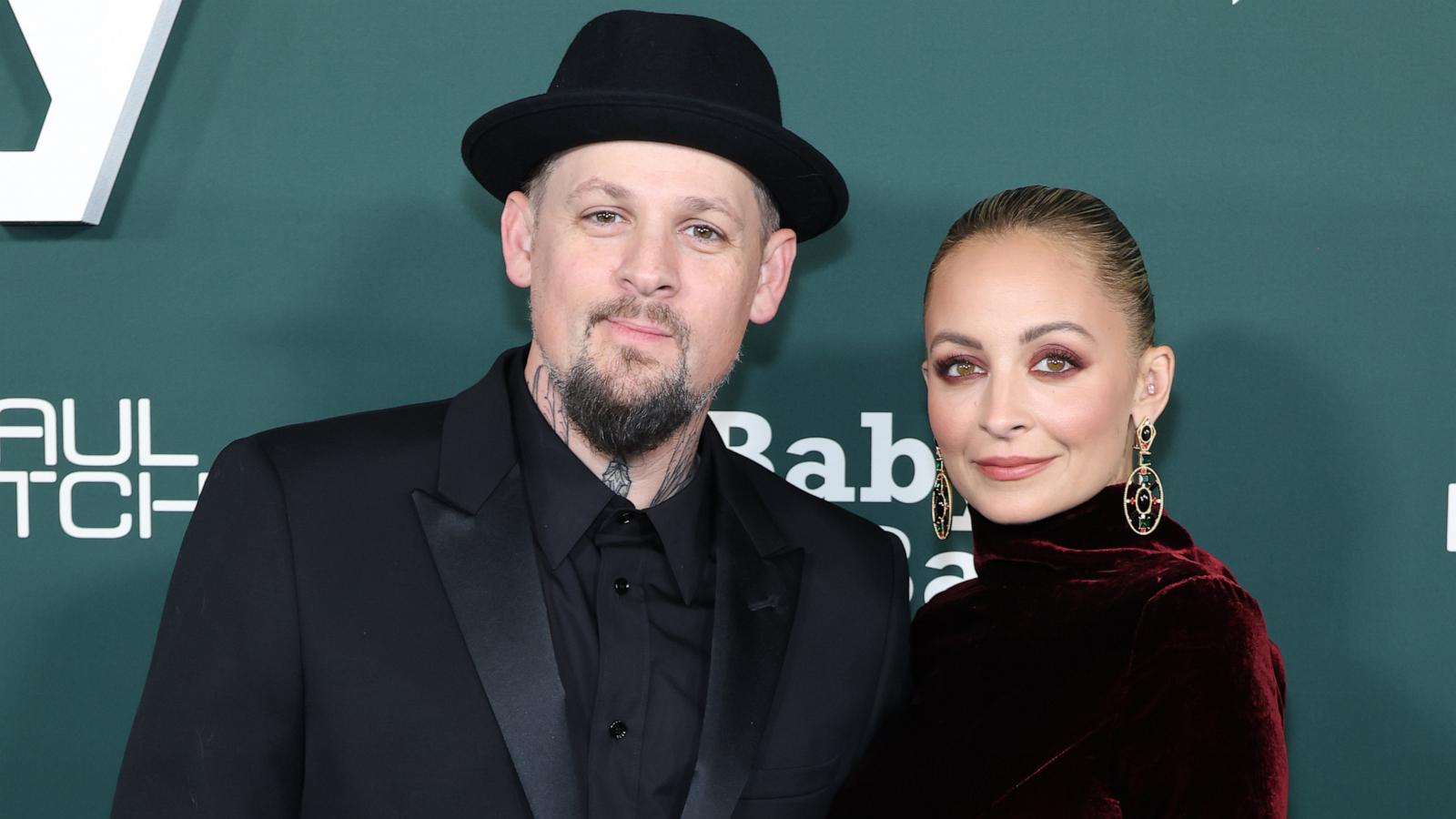 PHOTO: Joel Madden and Nicole Richie attend the 2023 Baby2Baby Gala Presented By Paul Mitchell at Pacific Design Center on Nov. 11, 2023 in West Hollywood, Calif.