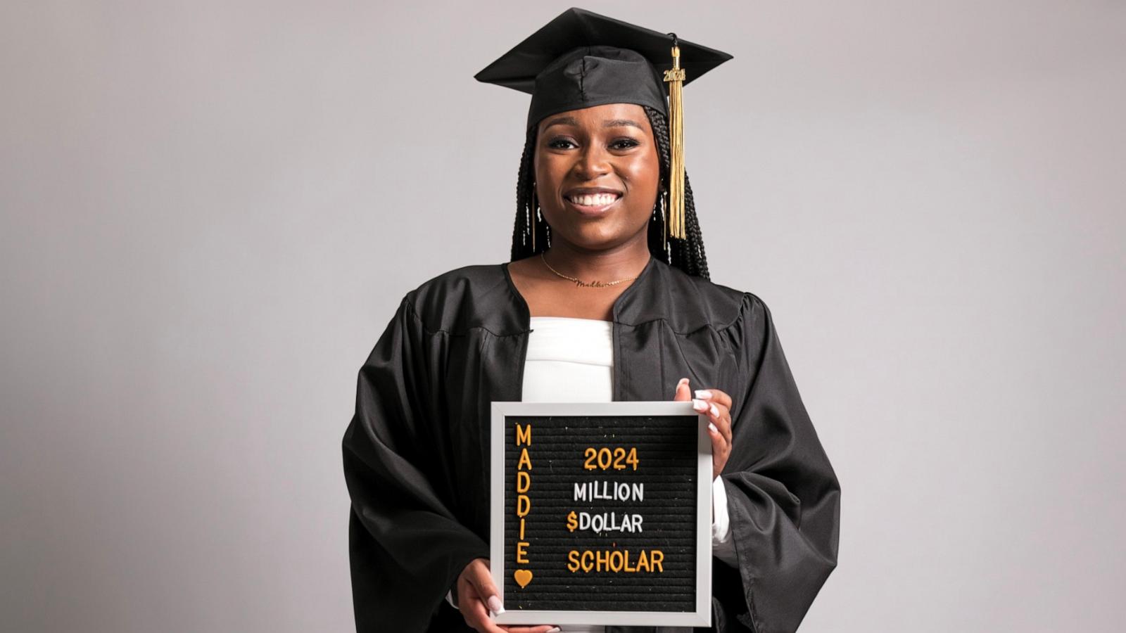 PHOTO: Madison Crowell, an 18-year-old senior at Liberty County High School in Hinesville, Georgia, was accepted into over 230 schools and awarded over $14 million in scholarships.