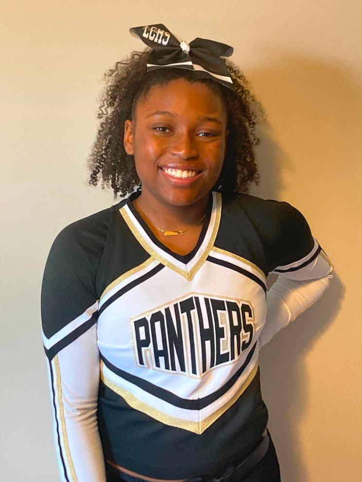 PHOTO: Madison Crowell, a high school senior, has been active in multiple extracurricular activities and was varsity cheerleader at Liberty County High School in Hinesville, Georgia.