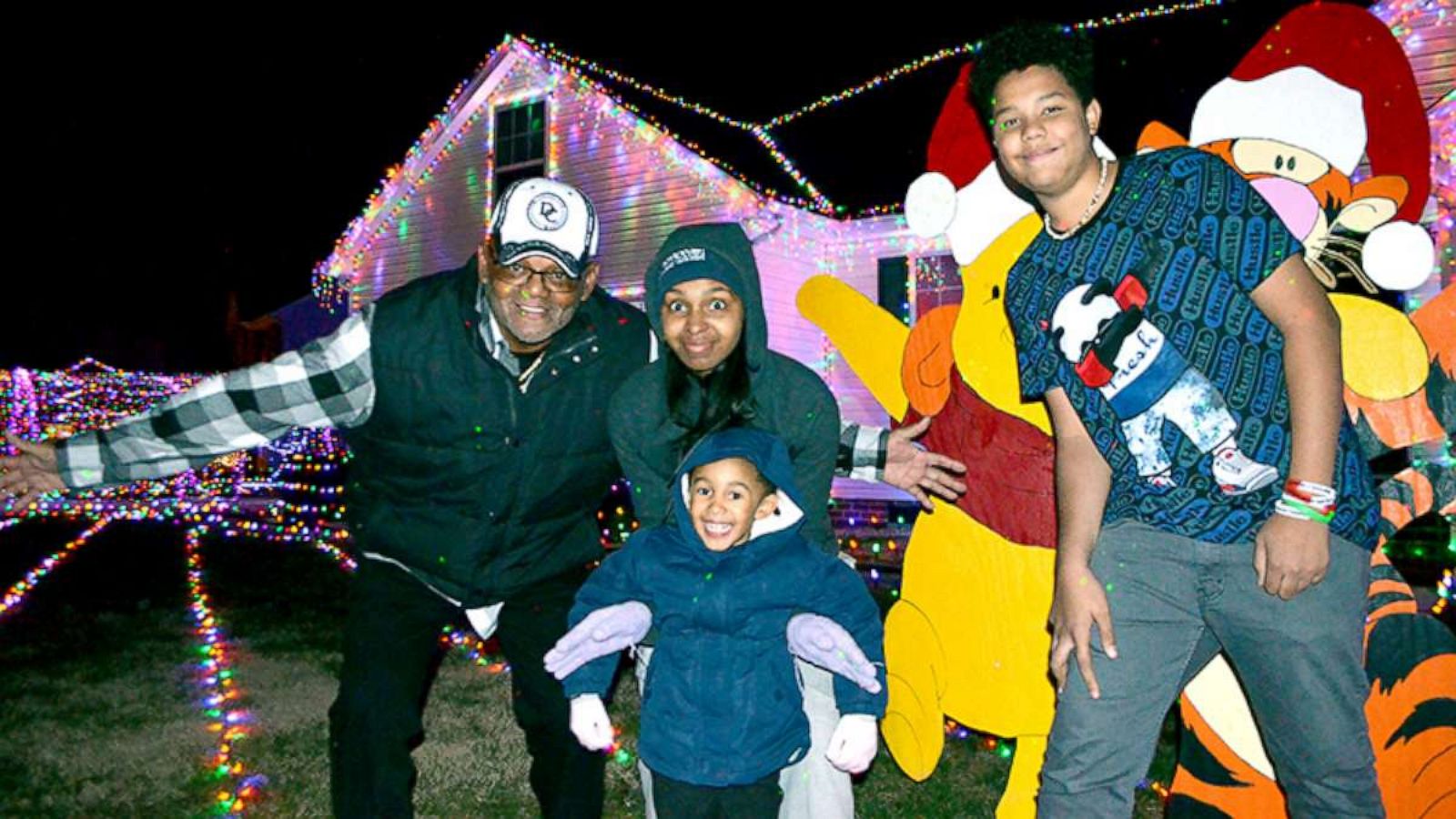 PHOTO: Keith Mitchell poses with family and his granddaughter.