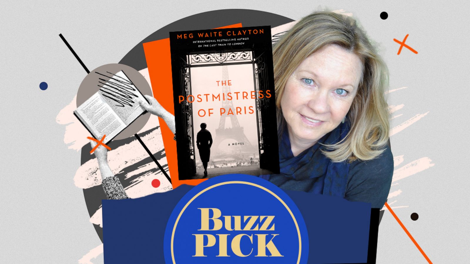 PHOTO: “The Postmistress of Paris” by Meg Waite Clayton is this week’s “GMA” Buzz Pick.